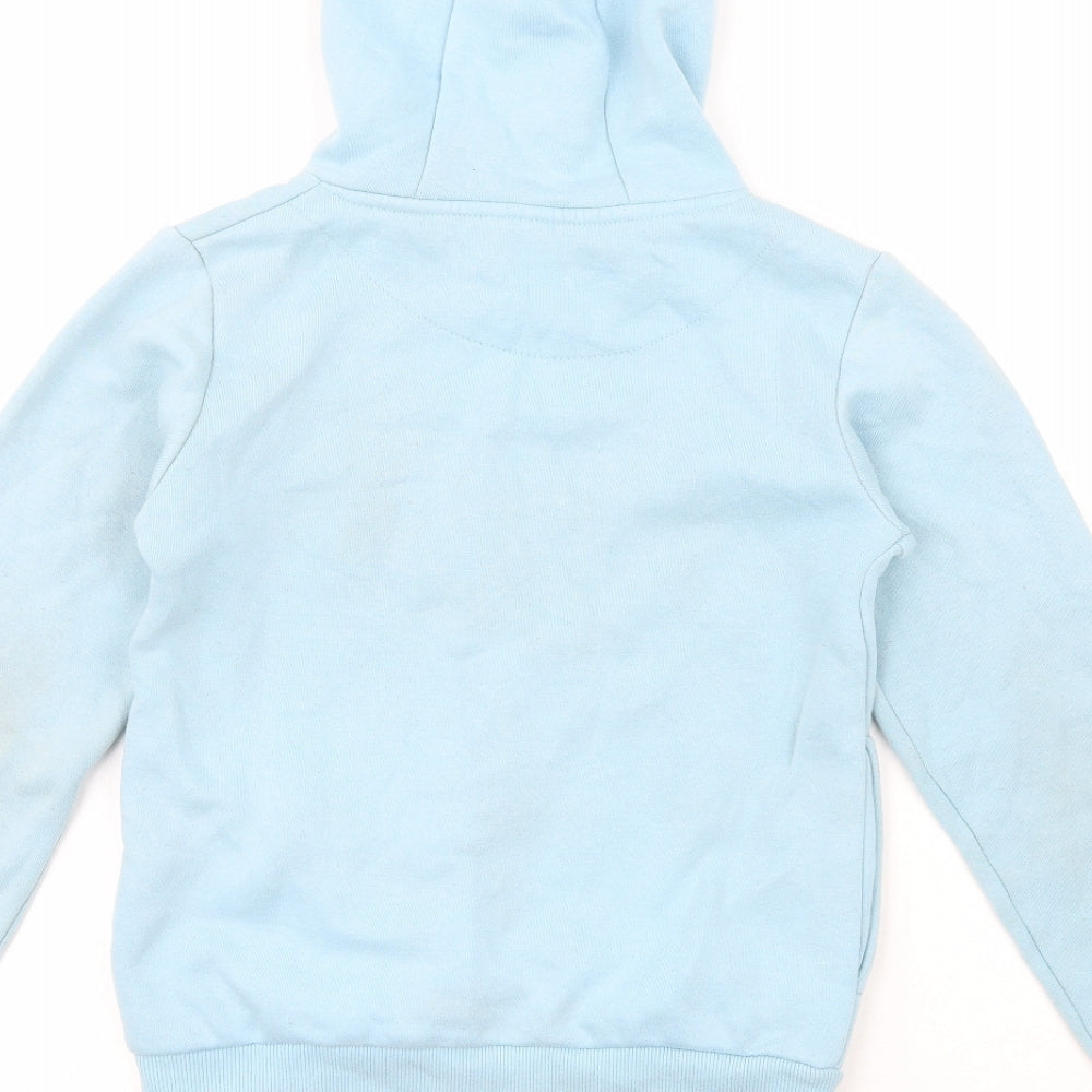 McKenzie  Girls Blue  Polyester Pullover Hoodie Size 10-11 Years