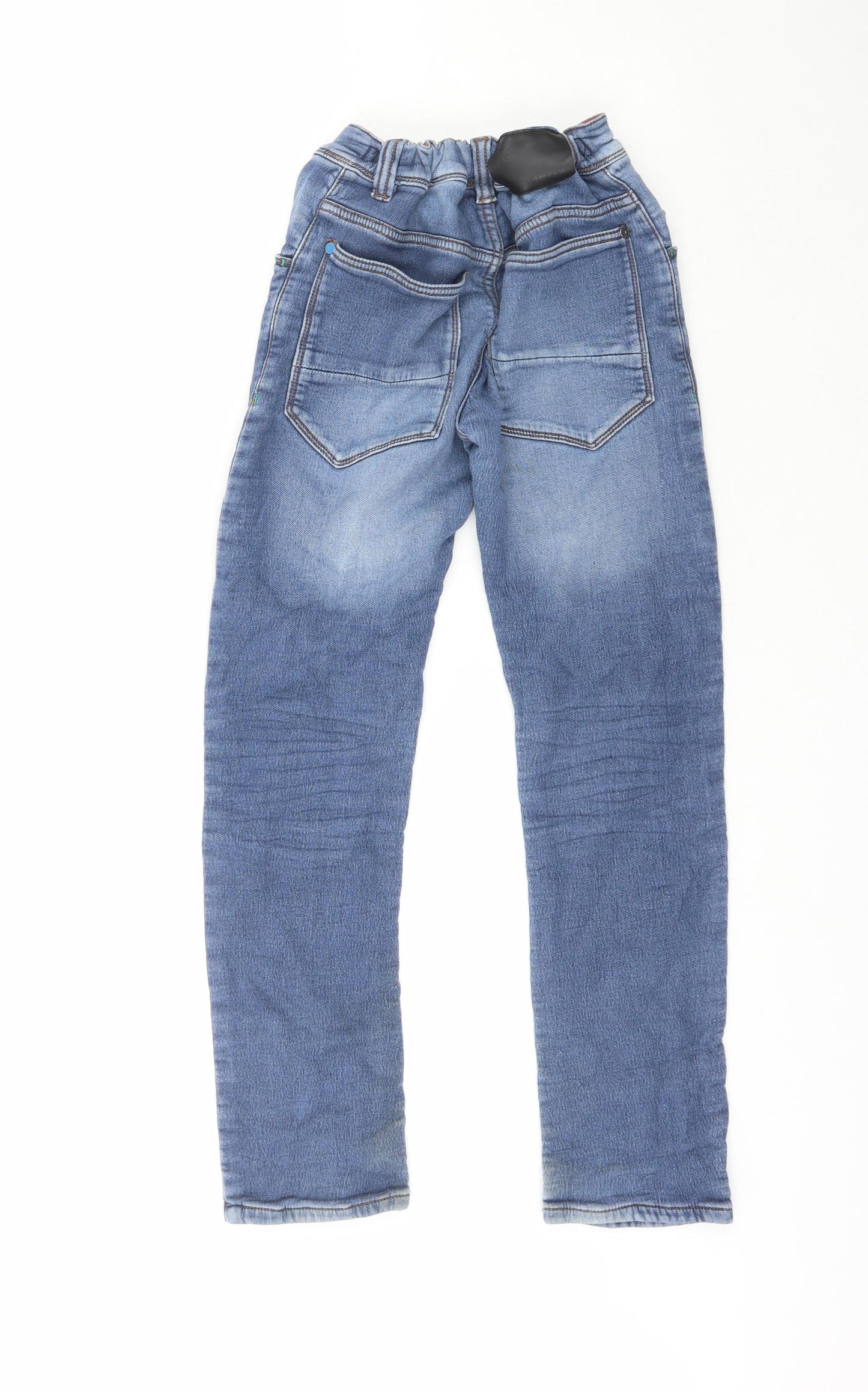 Next  Boys Blue  Cotton Straight Jeans Size 11 Years  Regular