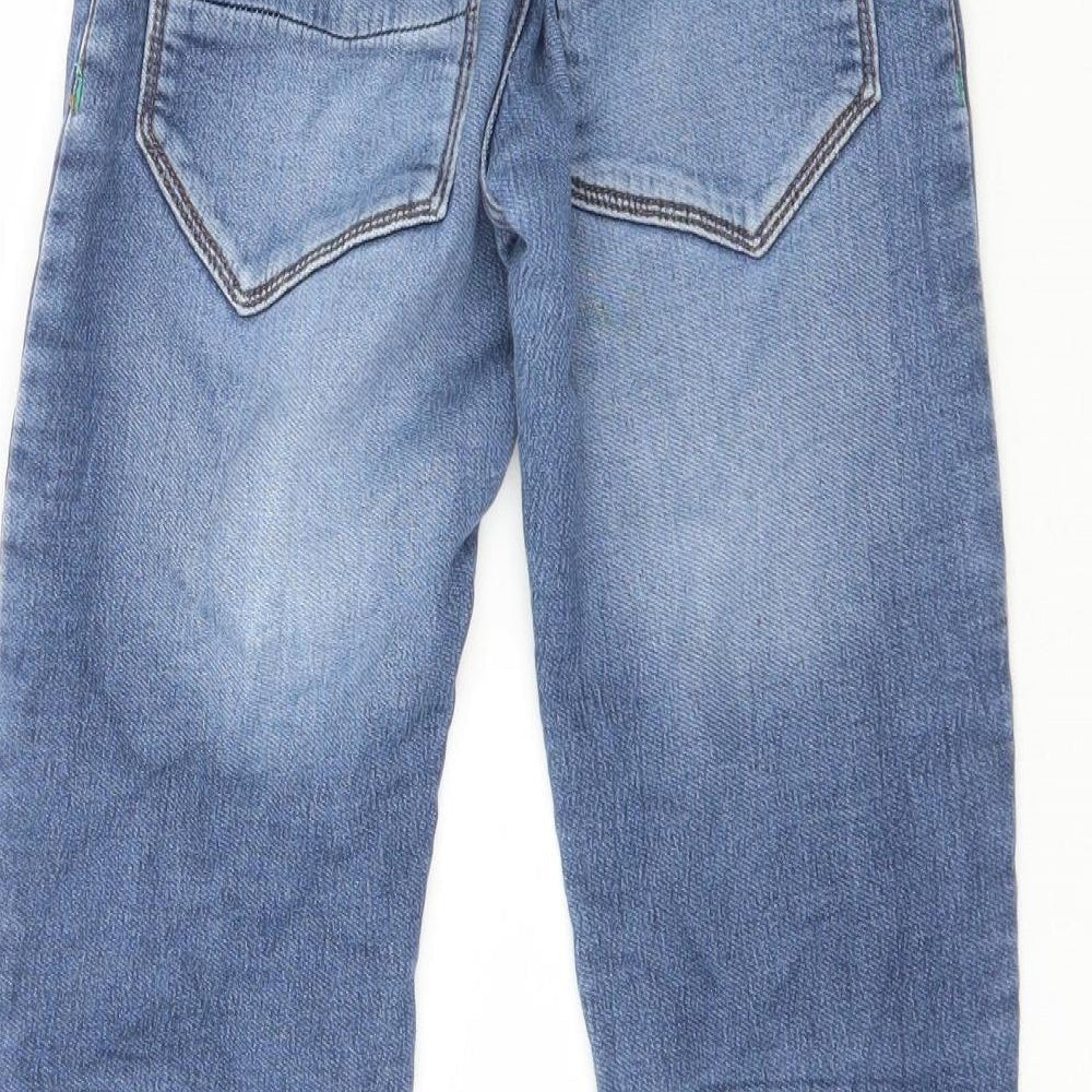 Next  Boys Blue  Cotton Straight Jeans Size 11 Years  Regular