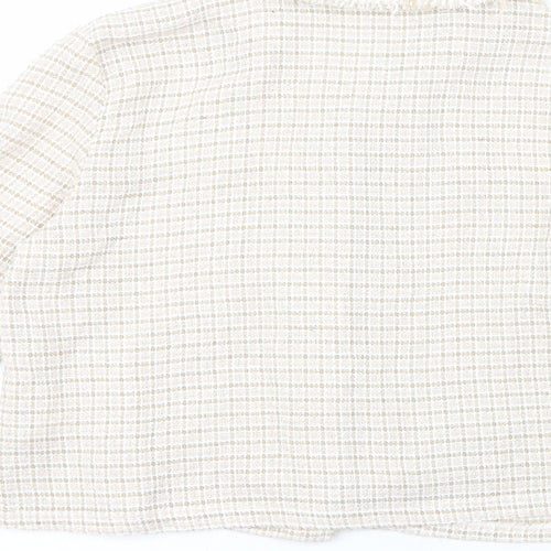 SheIn Womens Ivory   Jacket  Size 14