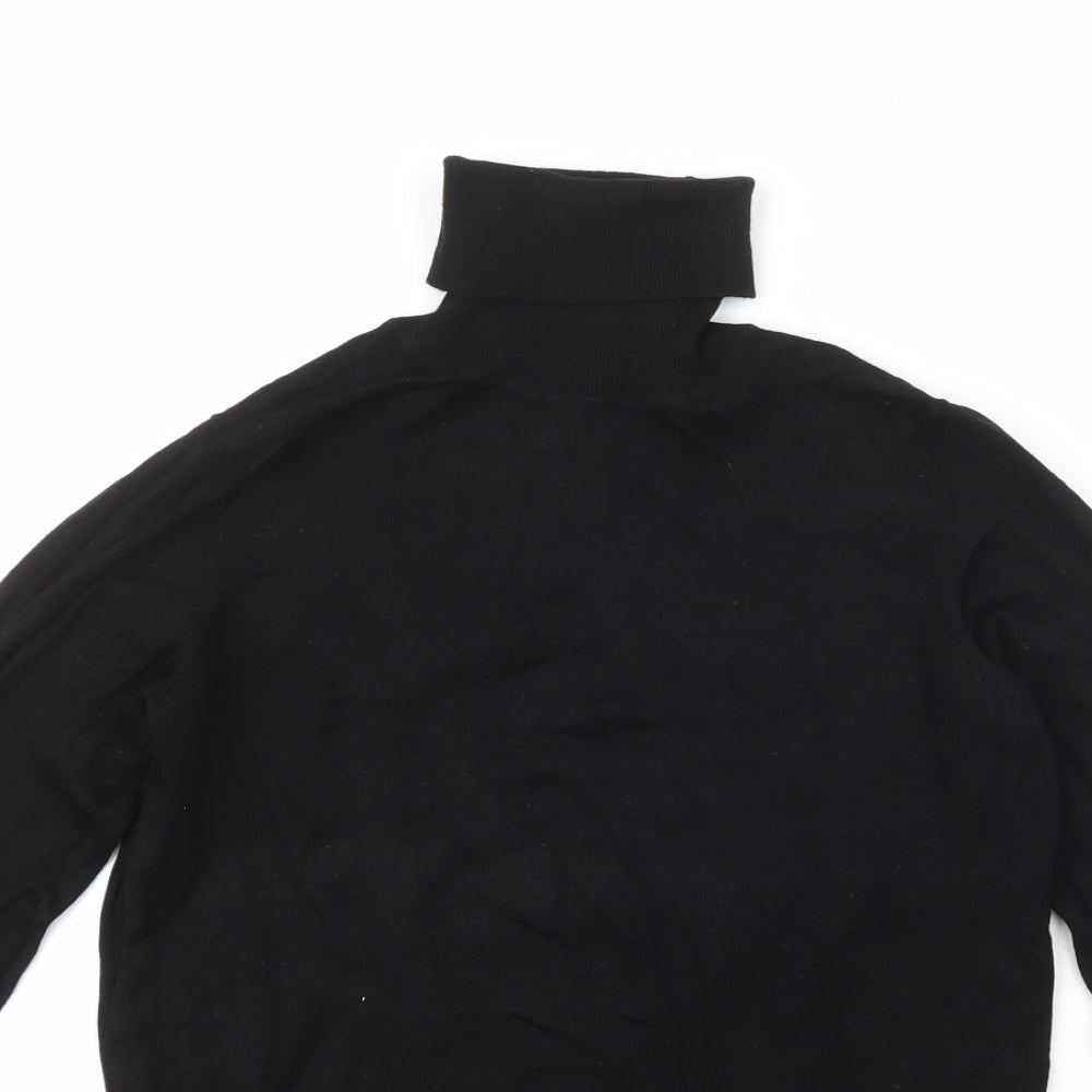 Dunnes  Womens Black  Viscose Pullover Sweatshirt Size M