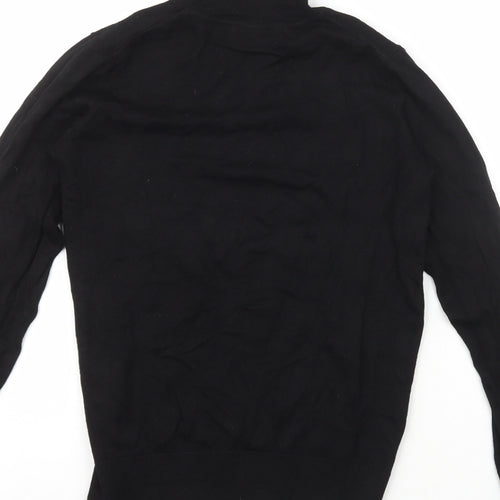 Dunnes  Womens Black  Viscose Pullover Sweatshirt Size M
