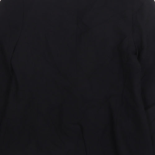 Atmosphere Womens Black  Polyester Jacket Sport Coat Size 12