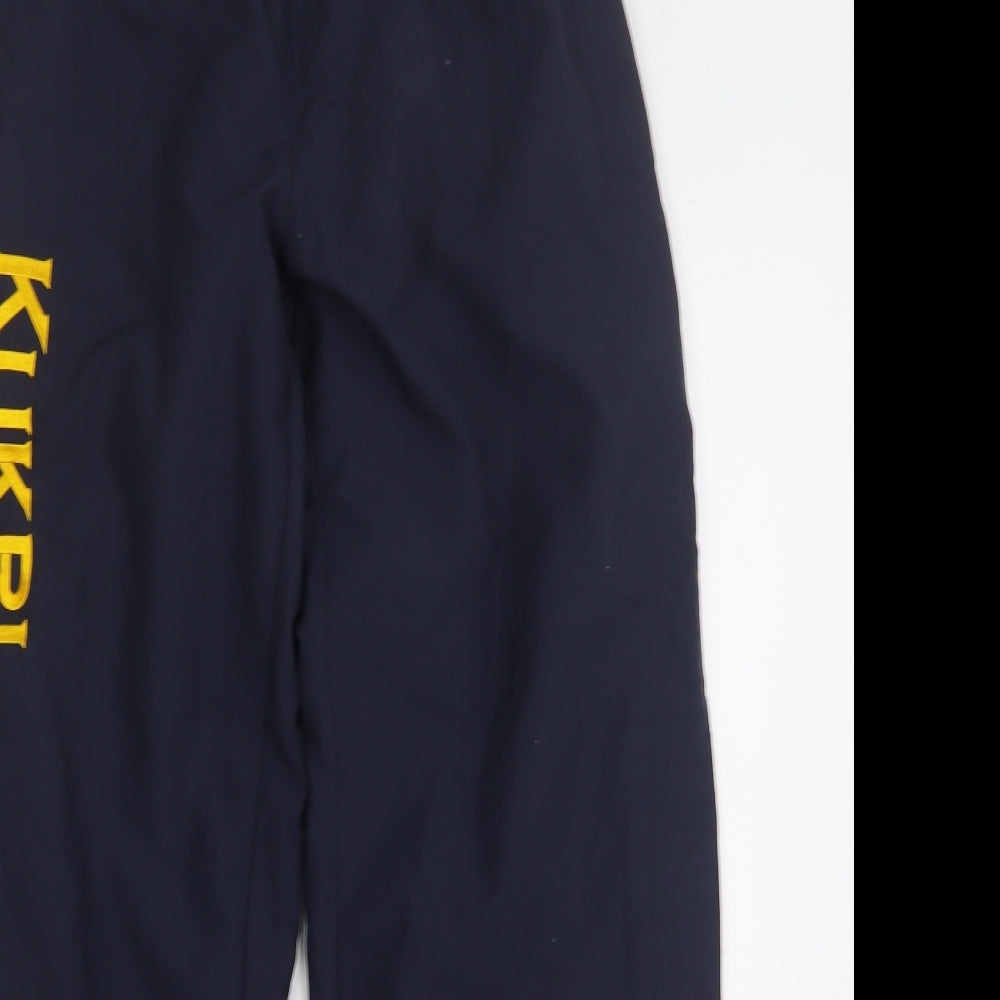 Kukri Mens Blue  Polyester Sweatpants Trousers Size XS L31 in Regular