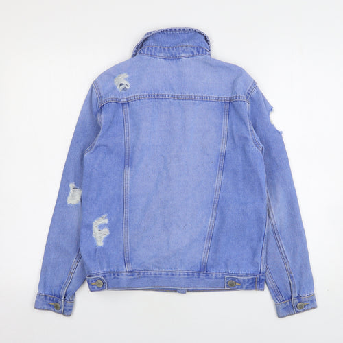 New Look Girls Blue   Jacket  Size 10-11 Years  Button