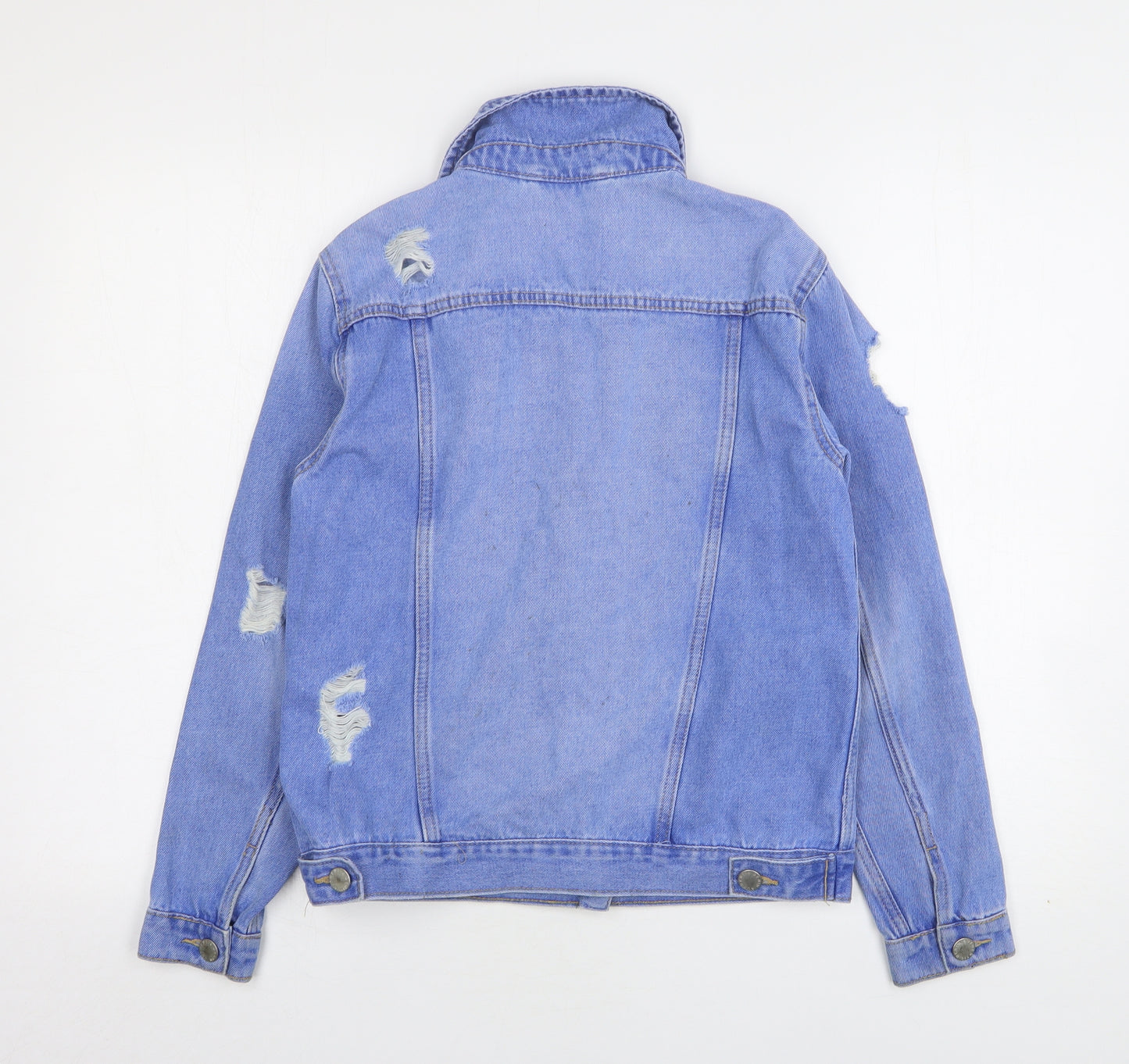 New Look Girls Blue   Jacket  Size 10-11 Years  Button