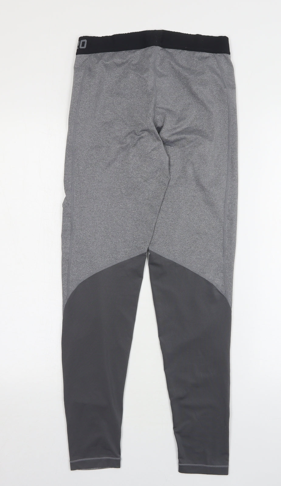 Nike Womens Grey  Polyester Compression Leggings Size M L29 in Regular
