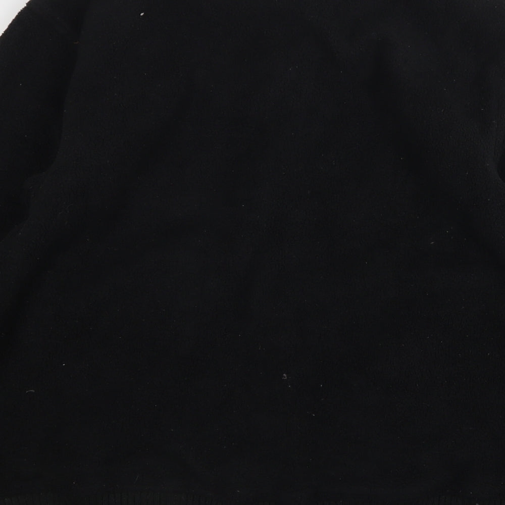 Dunnes Stores Mens Black  Polyester Full Zip Sweatshirt Size L