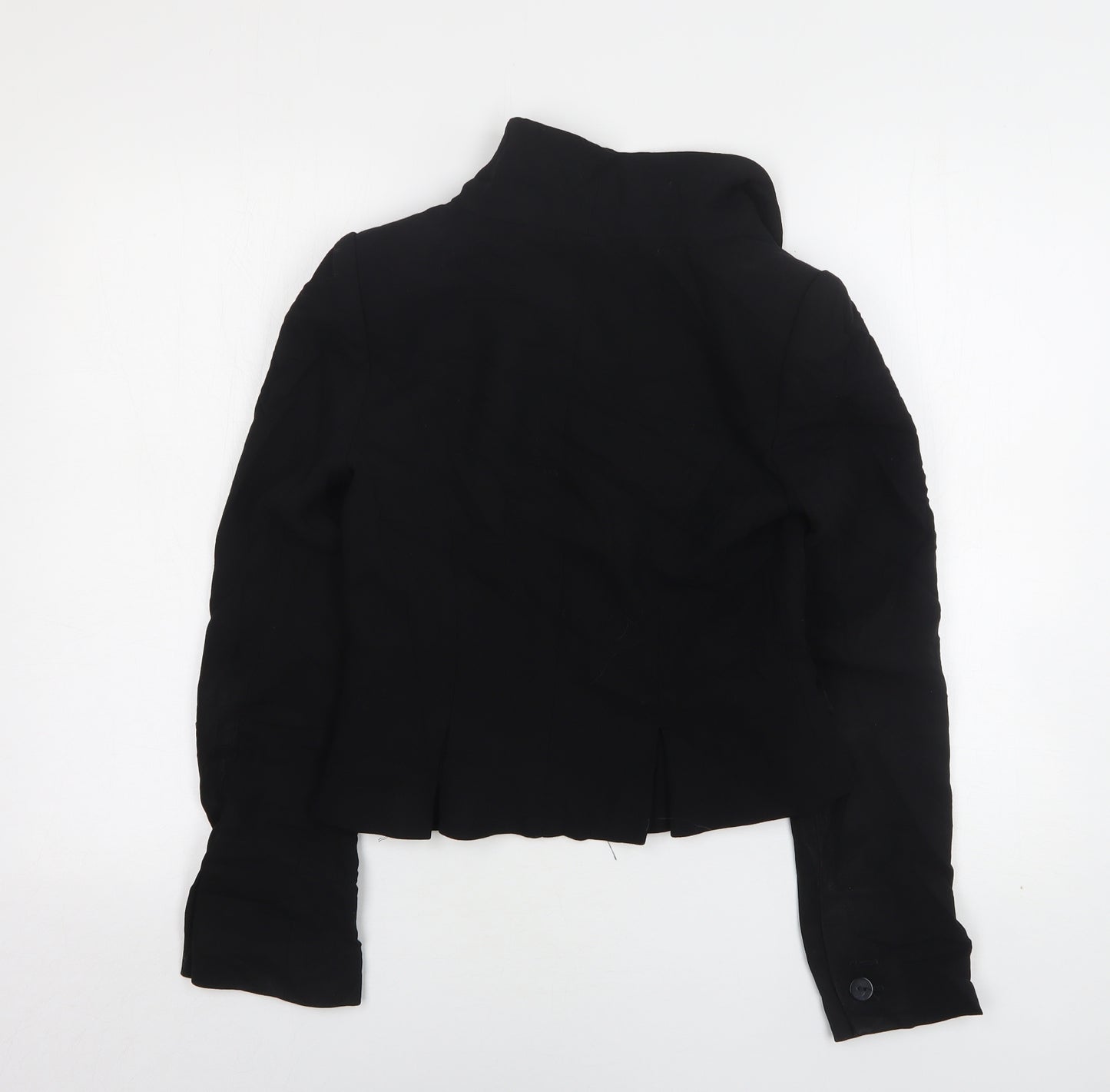 Hobbs Womens Black  Wool Jacket Suit Jacket Size 8