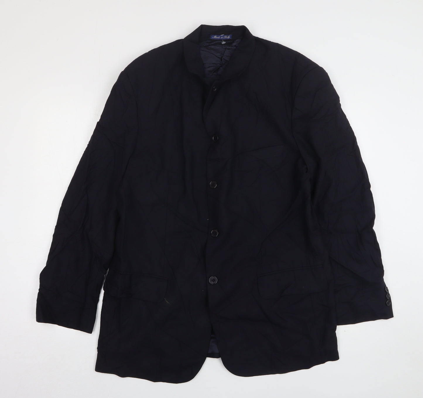 Reiss Mens Blue  Polyester Jacket Suit Jacket Size 44