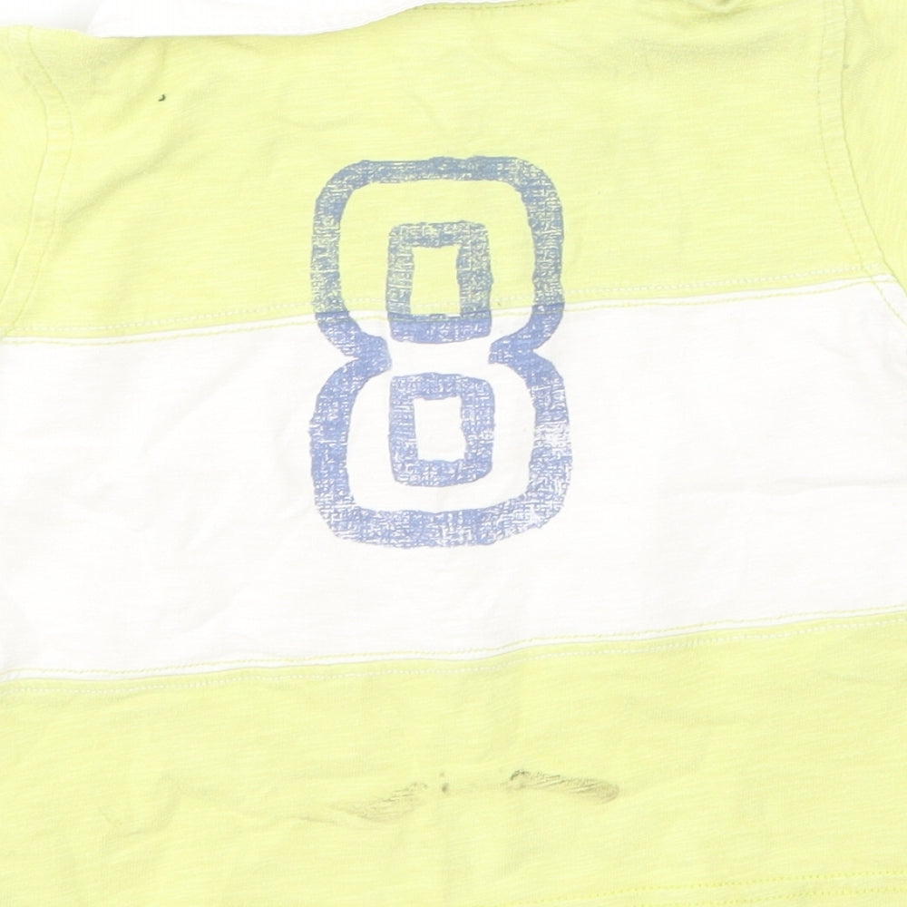 NEXT Baby Yellow  Cotton Basic Polo Size 12-18 Months Collared
