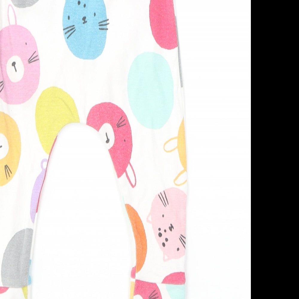 NEXT Baby Multicoloured  Cotton Jogger Leggings Size 6-9 Months