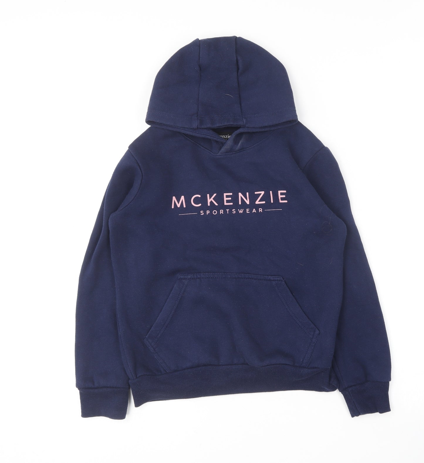 McKenzie Girls Blue  Polyester Pullover Hoodie Size 12-13 Years