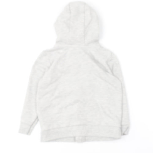 George Girls Grey  Polyester Full Zip Hoodie Size 2-3 Years   - 101 Dalmatians