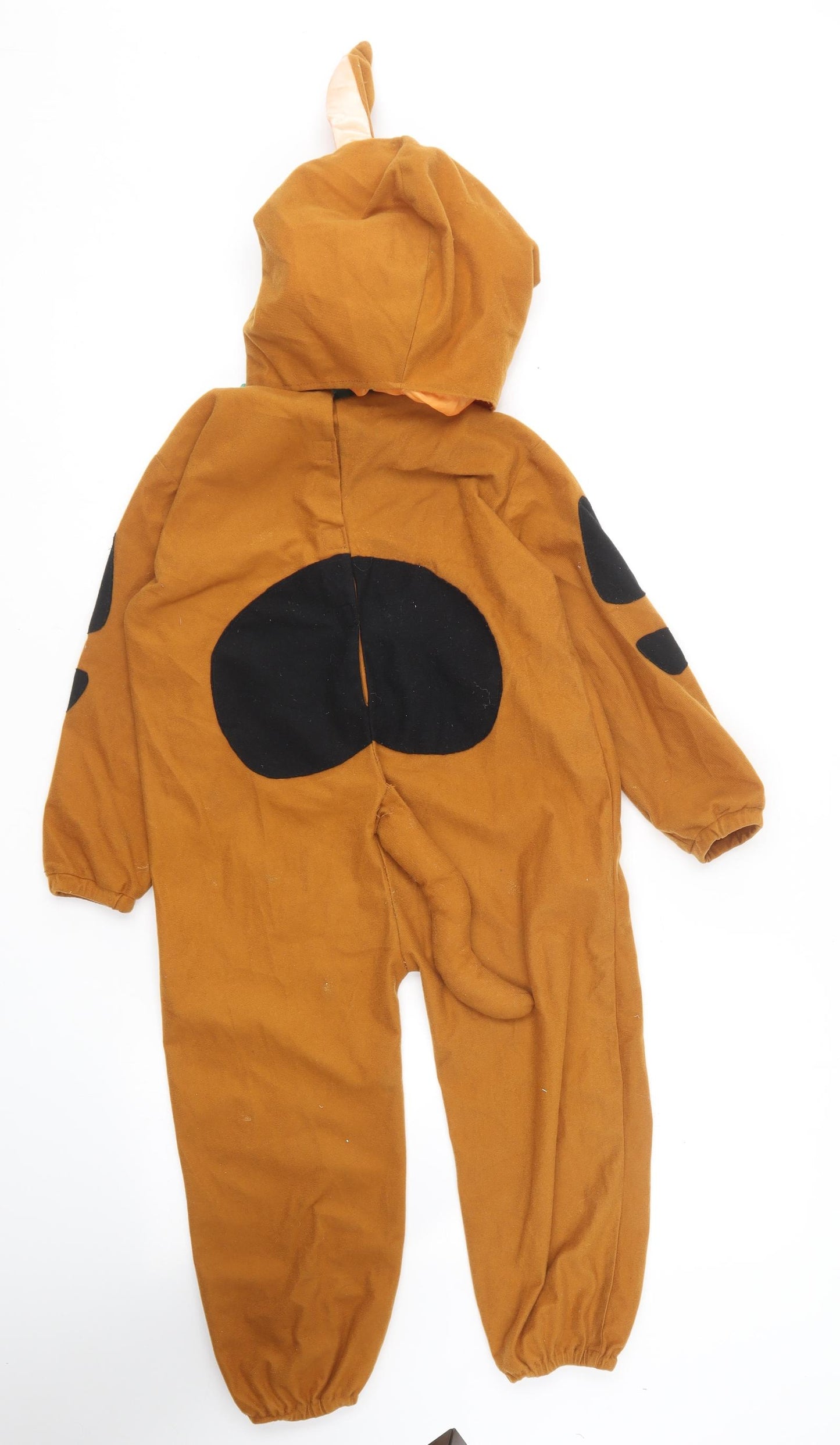 Rubie's Boys Brown Solid Polyester  One Piece Size M   - Scooby doo