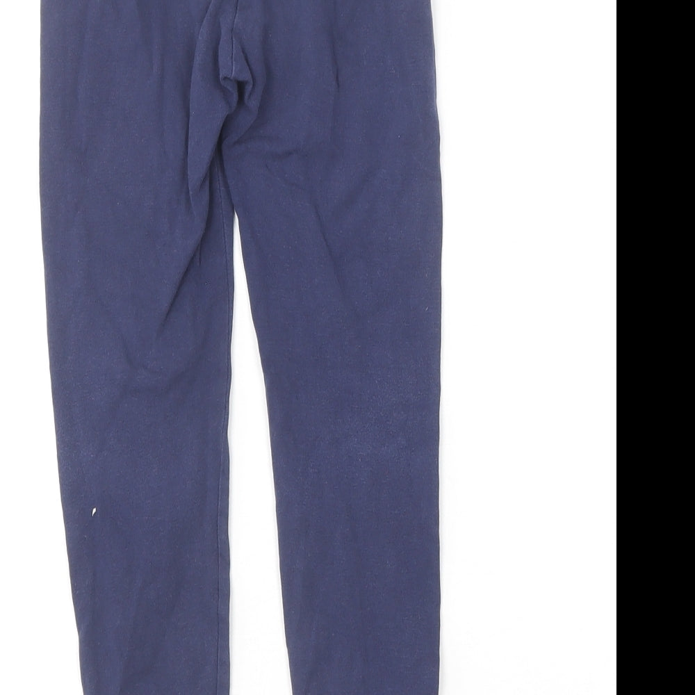 United Colors of Benetton Girls Blue  Cotton Jogger Trousers Size XS  Regular
