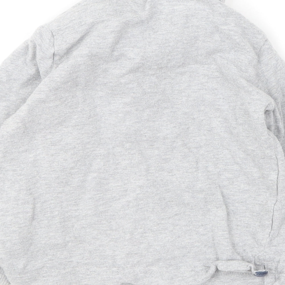 Mothercare Boys Grey  Cotton Basic Polo Size 9-12 Months Collared