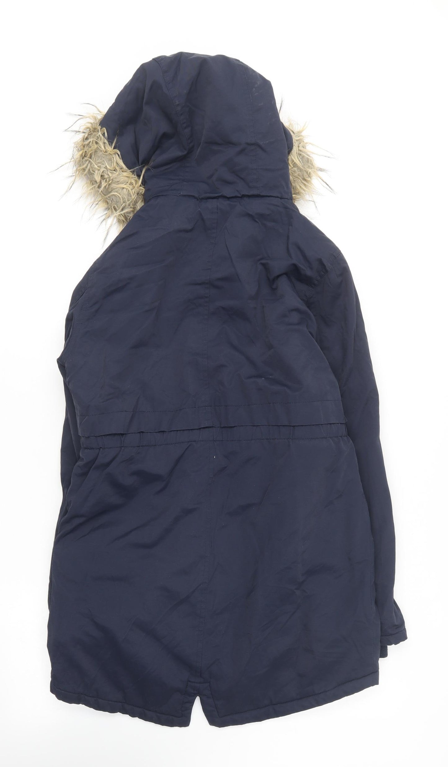 Very Girls Blue   Parka Coat Size 13 Years