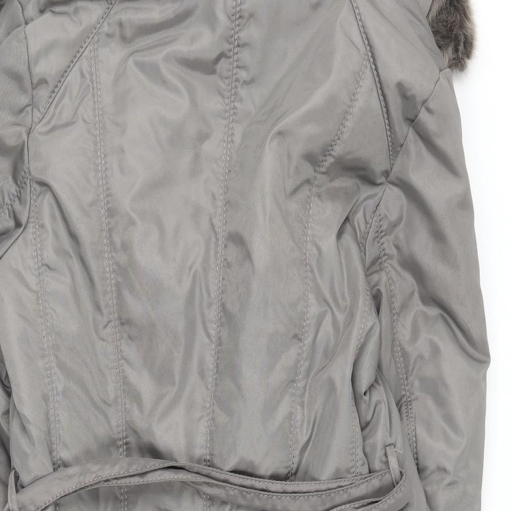 Fenn Wright Manson Womens Grey   Jacket Coat Size 10
