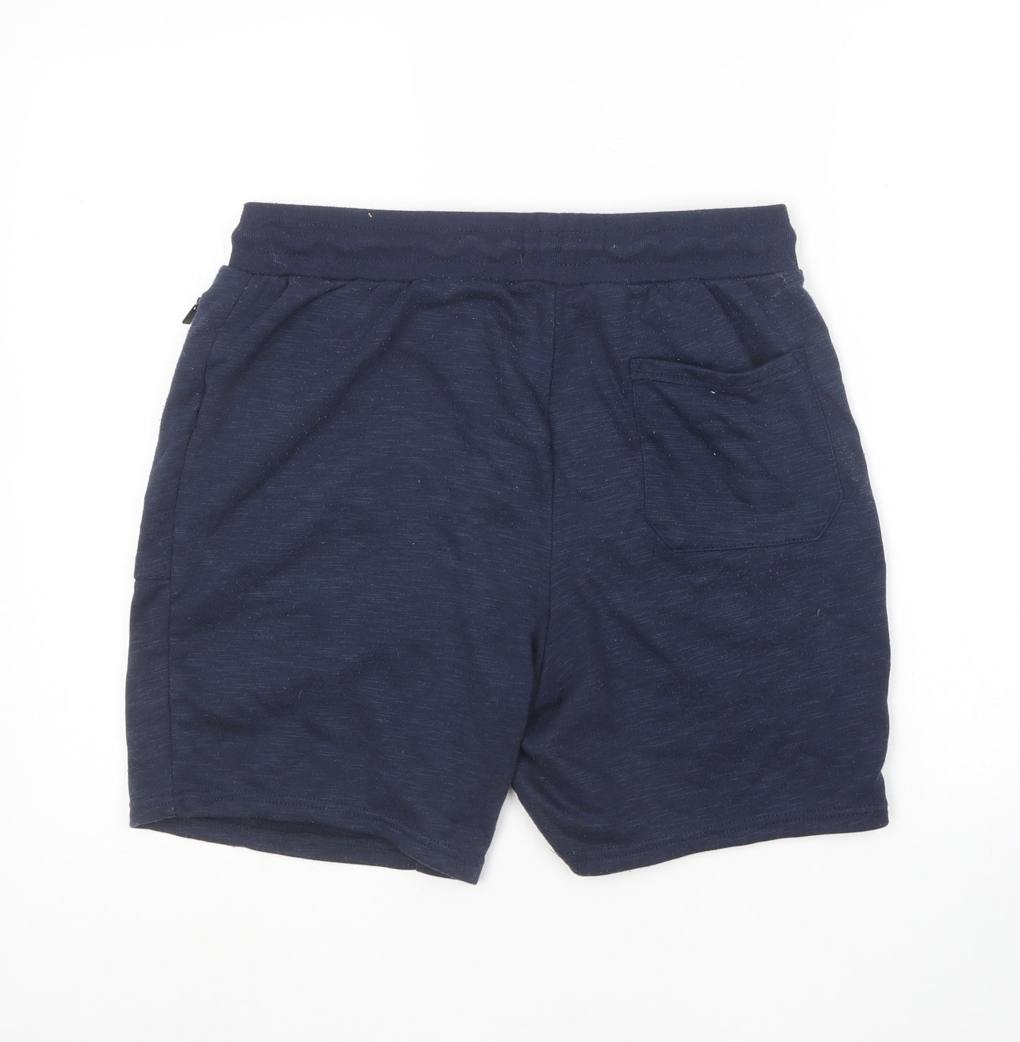 Primark Mens Blue  Polyester Sweat Shorts Size M L7 in Regular