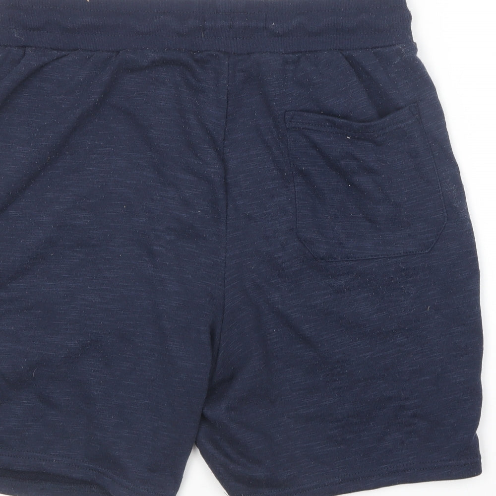 Primark Mens Blue  Polyester Sweat Shorts Size M L7 in Regular
