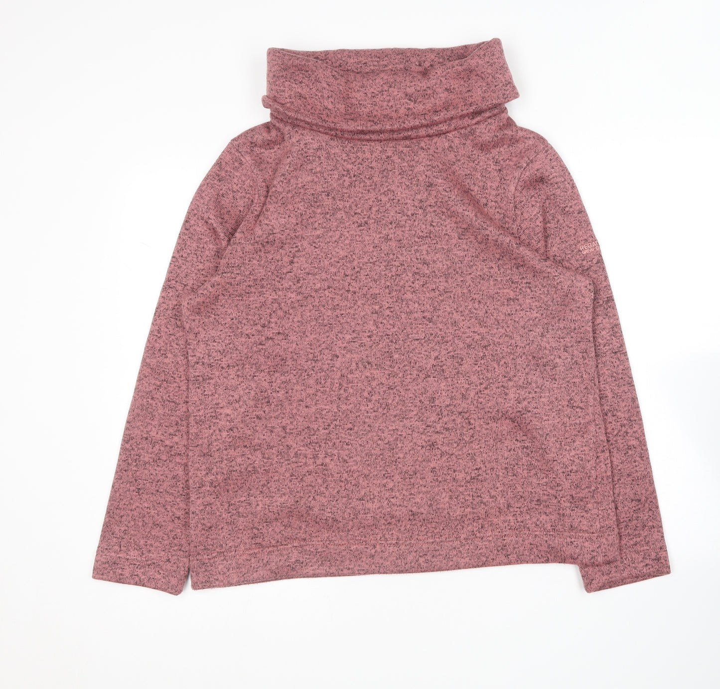 Regatta Womens Pink Collared  Polyester Pullover Jumper Size 14