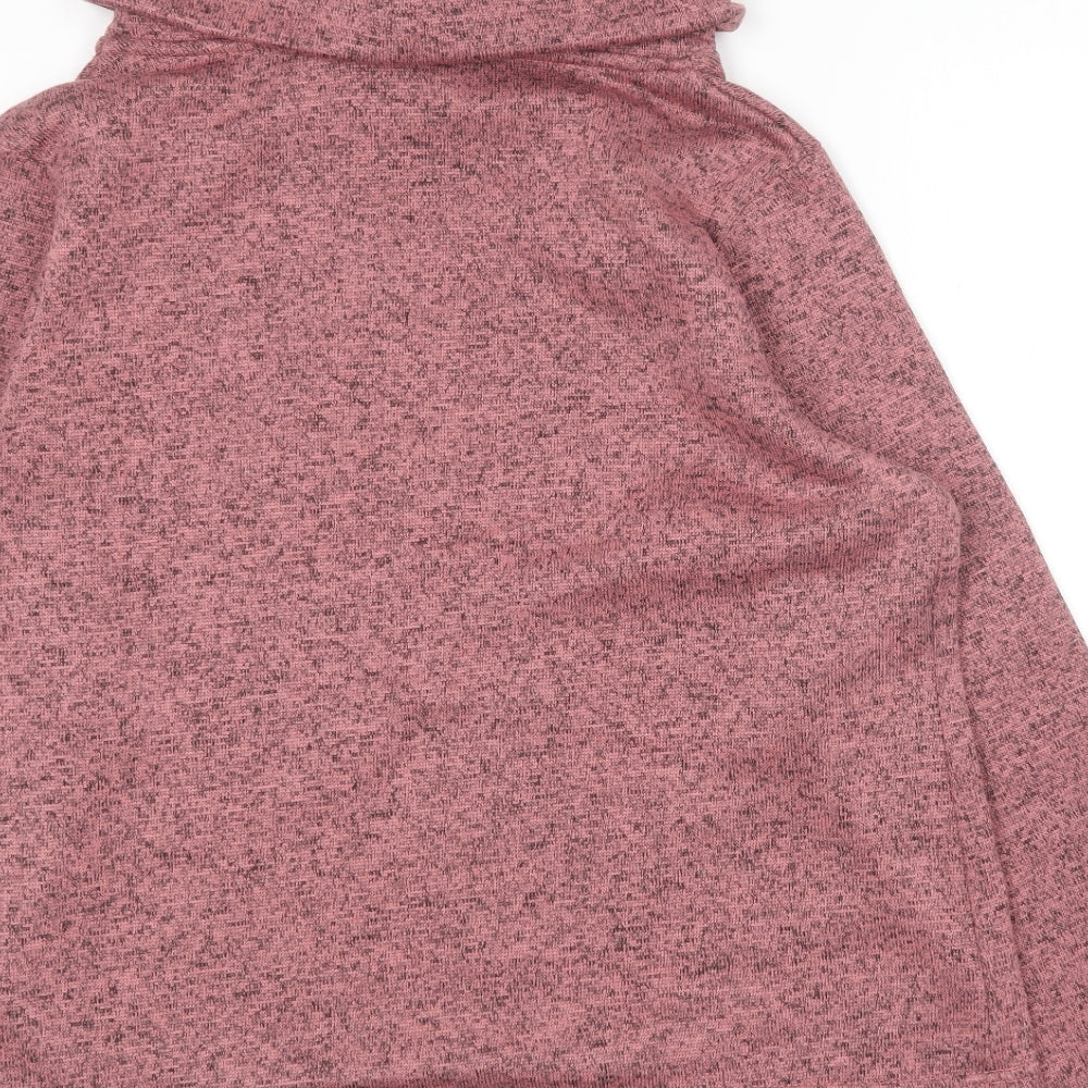 Regatta Womens Pink Collared  Polyester Pullover Jumper Size 14