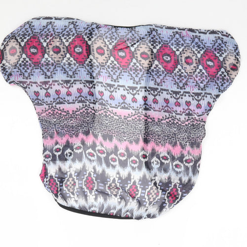 E-Vie Angel Girls Multicoloured Geometric  Kimono Jacket Size 5 Years