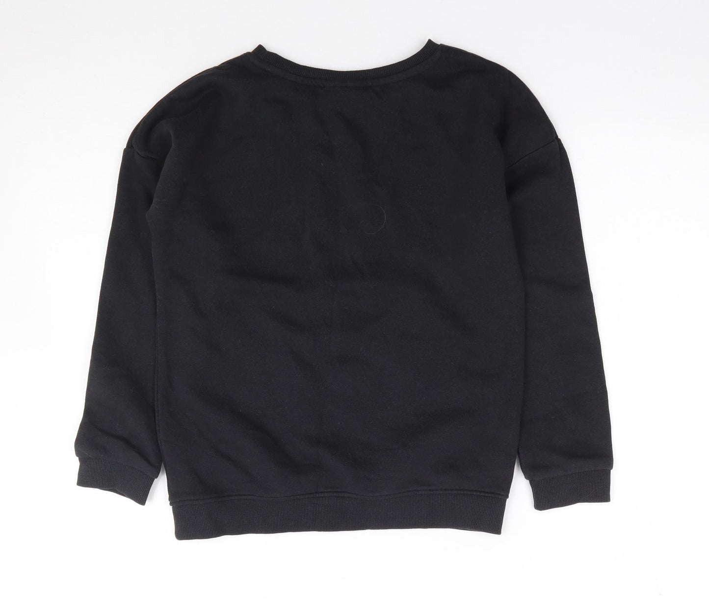 Tu  Girls Black  Cotton Pullover Sweatshirt Size 10 Years  Pullover - Harry Potter