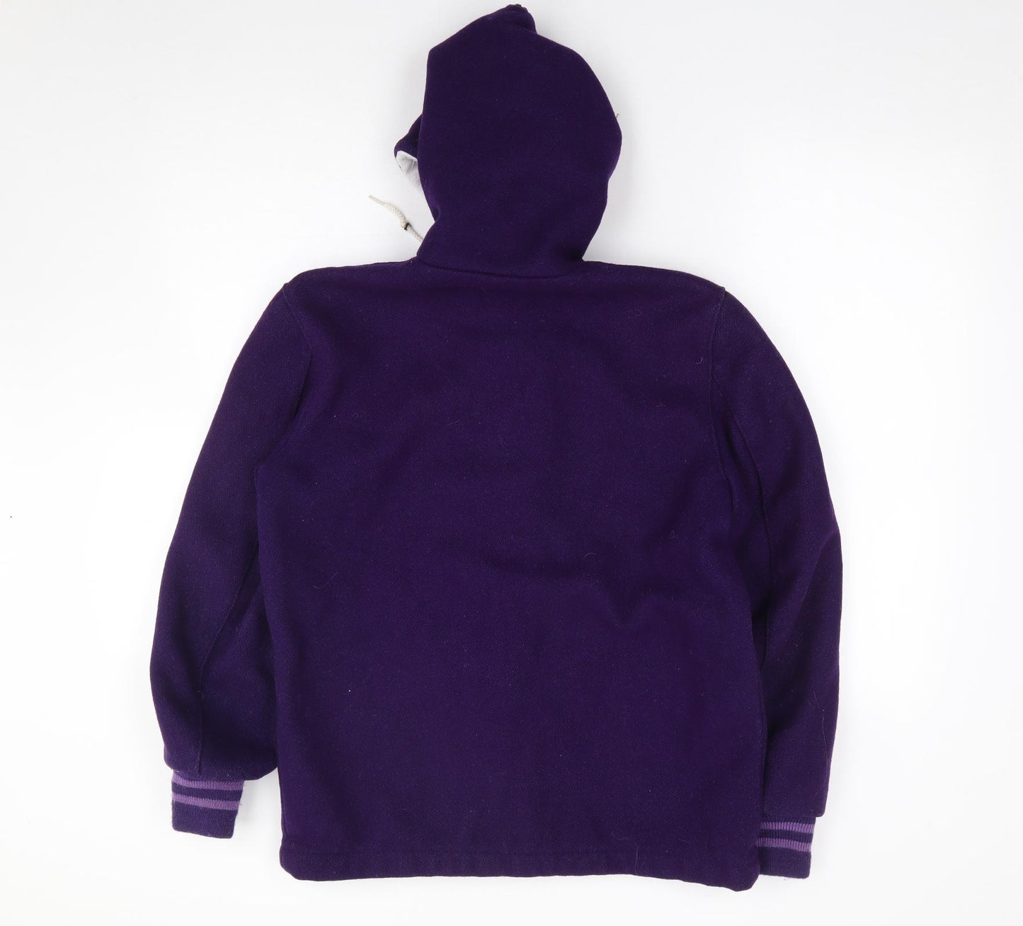 DeLong Sportswear Womens Purple   Jacket Coat Size S  Snap