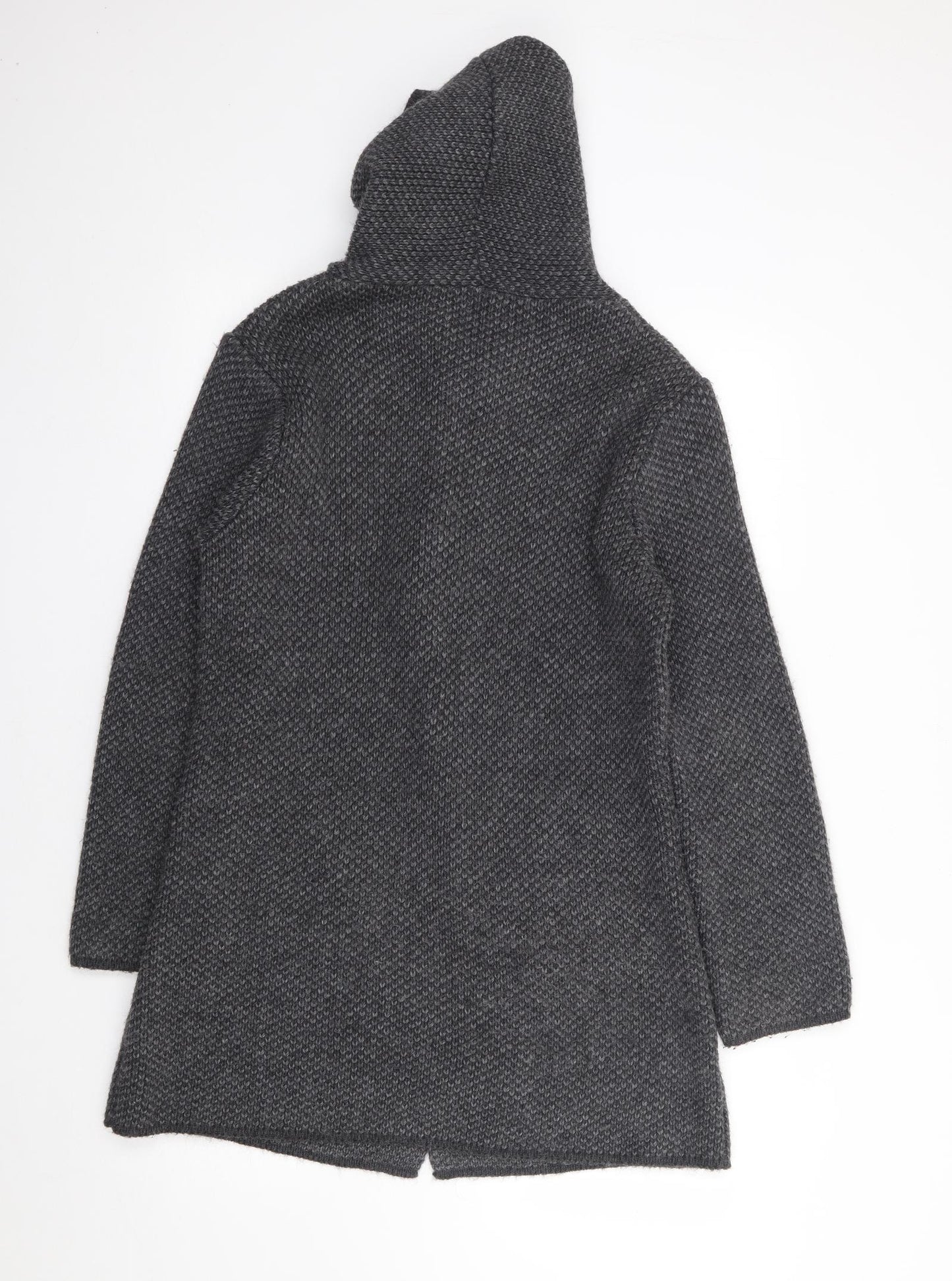 Yida Womens Grey   Jacket Coatigan Size L