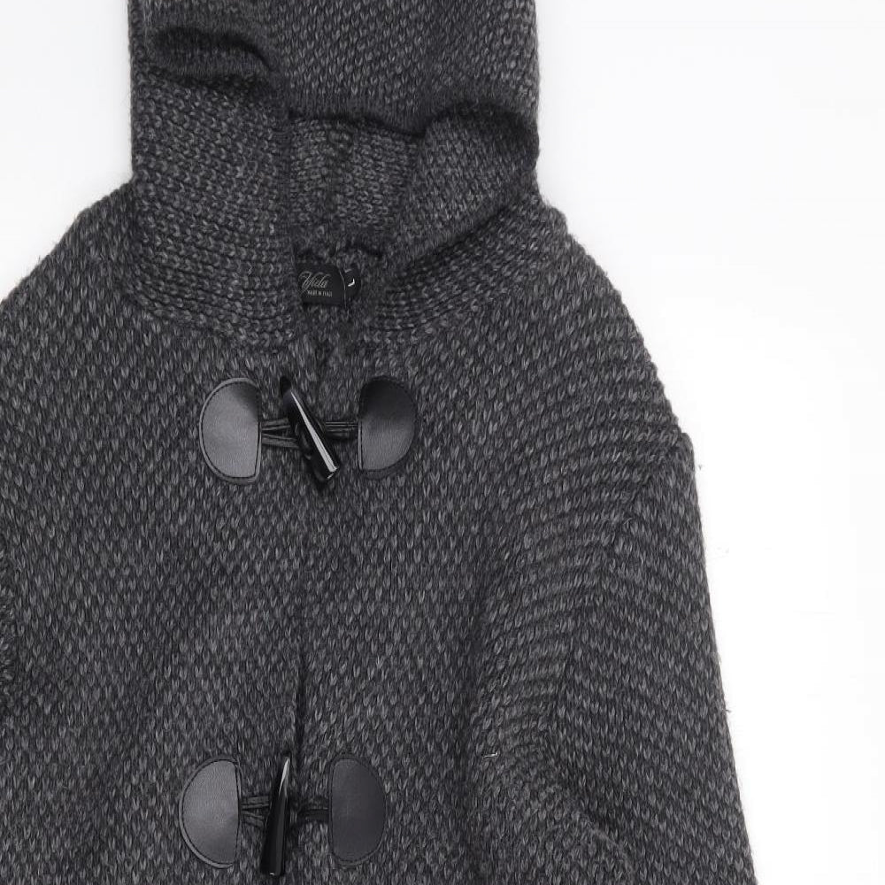 Yida Womens Grey   Jacket Coatigan Size L