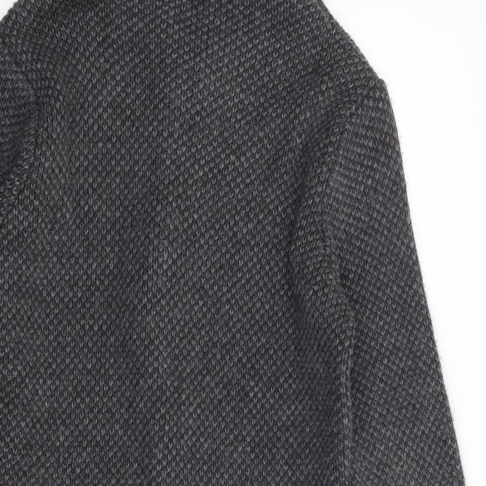 Yida Womens Grey   Jacket Coatigan Size L