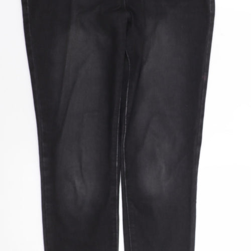 George Womens Black  Polyacrylate Fibre Jegging Jeans Size 10 L28 in Regular