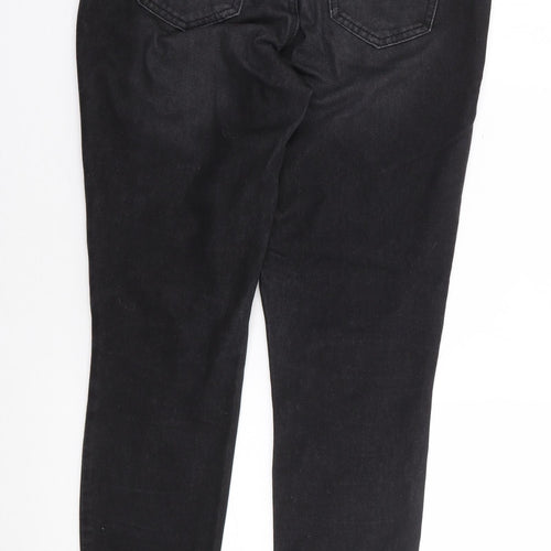 George Womens Black  Polyacrylate Fibre Jegging Jeans Size 10 L28 in Regular