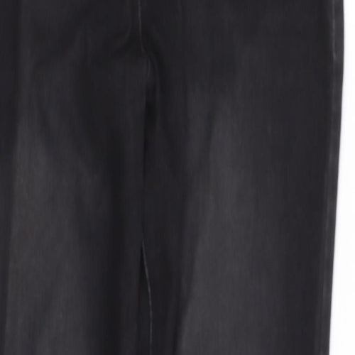 George Womens Black  Polyacrylate Fibre Jegging Jeans Size 10 L28 in Regular