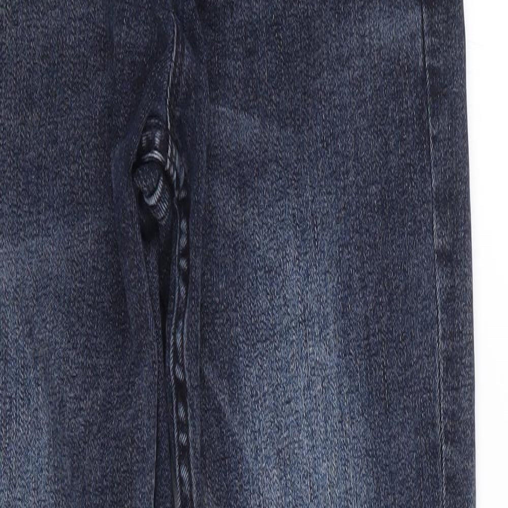 Next  Boys Blue  Cotton Skinny Jeans Size 10 Years L24 in Regular Zip
