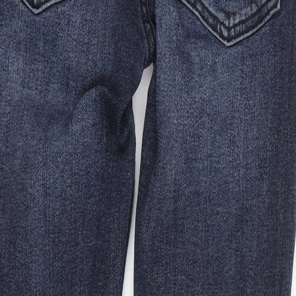 Next  Boys Blue  Cotton Skinny Jeans Size 10 Years L24 in Regular Zip