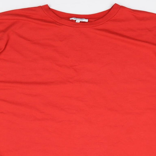 JD Williams Womens Red  Polyester Pullover Sweatshirt Size 26  Pullover