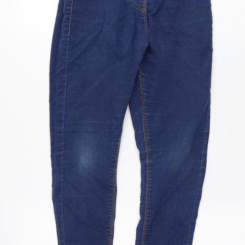 Dunnes Stores Girls Blue  Cotton Tapered Jeans Size 9-10 Years  Regular