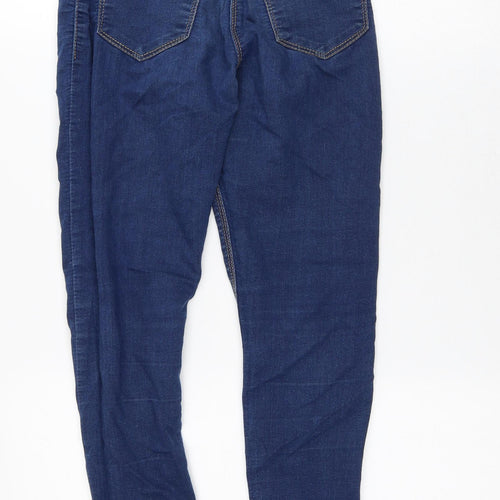 Dunnes Stores Girls Blue  Cotton Tapered Jeans Size 9-10 Years  Regular