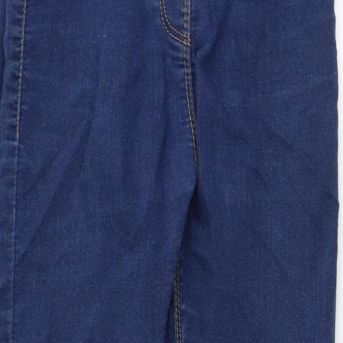 Dunnes Stores Girls Blue  Cotton Tapered Jeans Size 9-10 Years  Regular