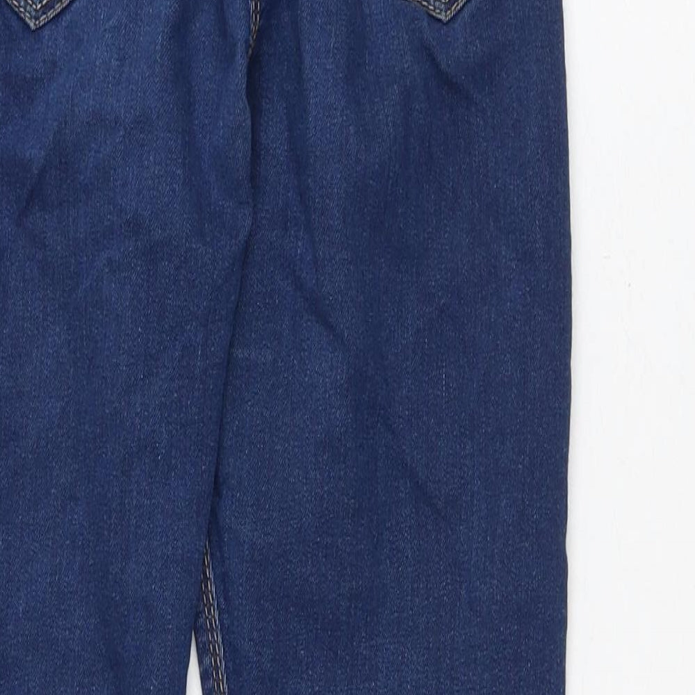 Dunnes Stores Girls Blue  Cotton Tapered Jeans Size 9-10 Years  Regular
