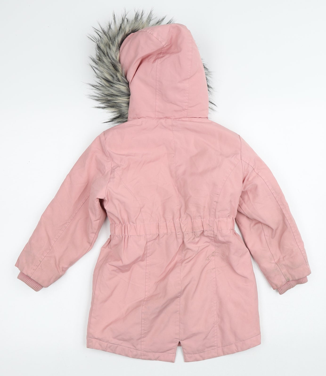 NEXT Girls Pink   Basic Coat Coat Size 5 Years