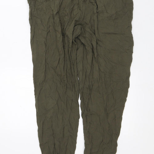 Atmosphere Womens Green  Viscose Capri Trousers Size 10 L23 in Regular