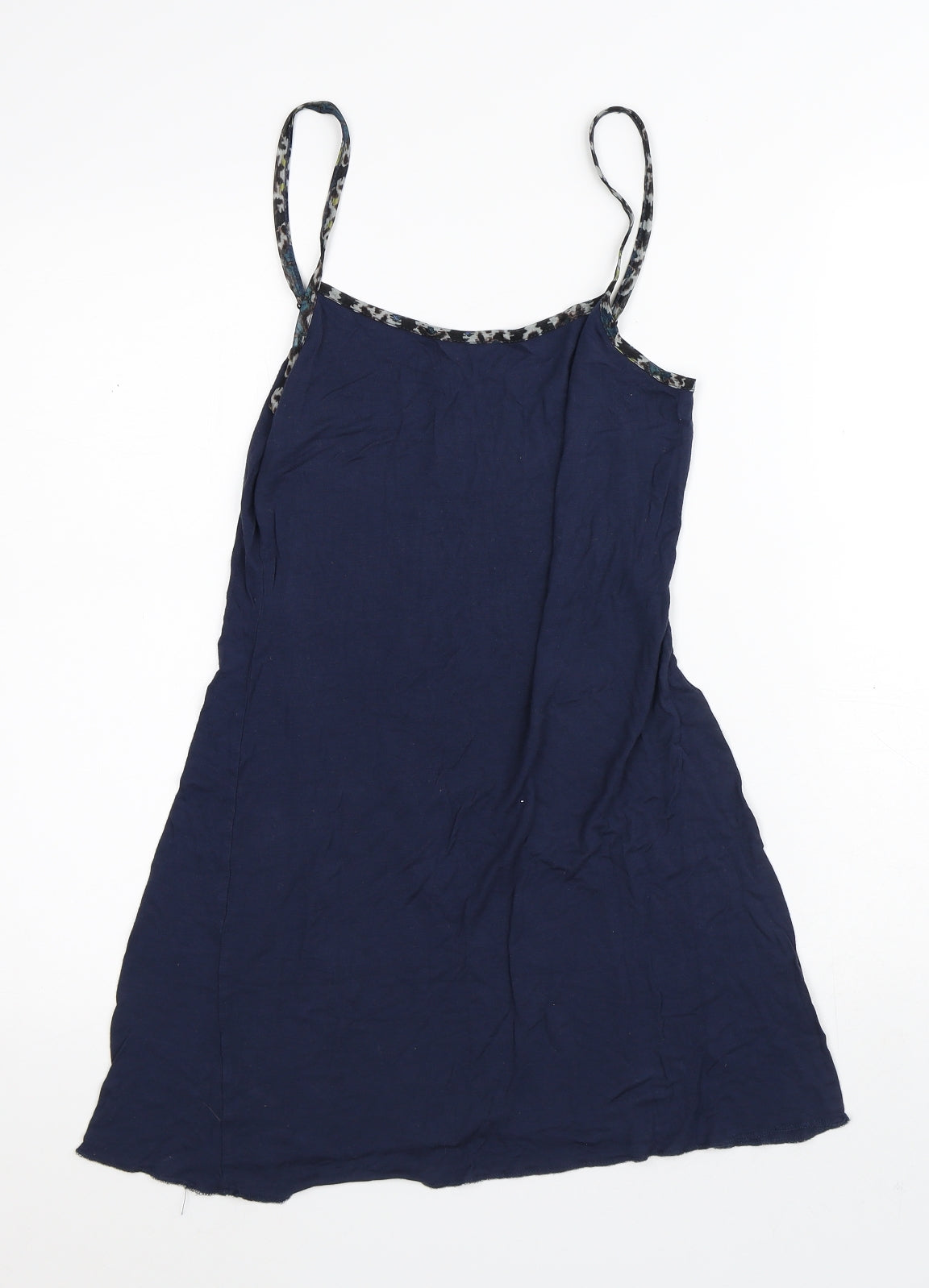 Preworn Womens Blue  Polyester A-Line  Size S  Square Neck