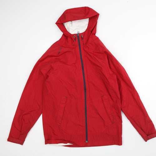 Tribord Womens Red   Rain Coat Coat Size XS