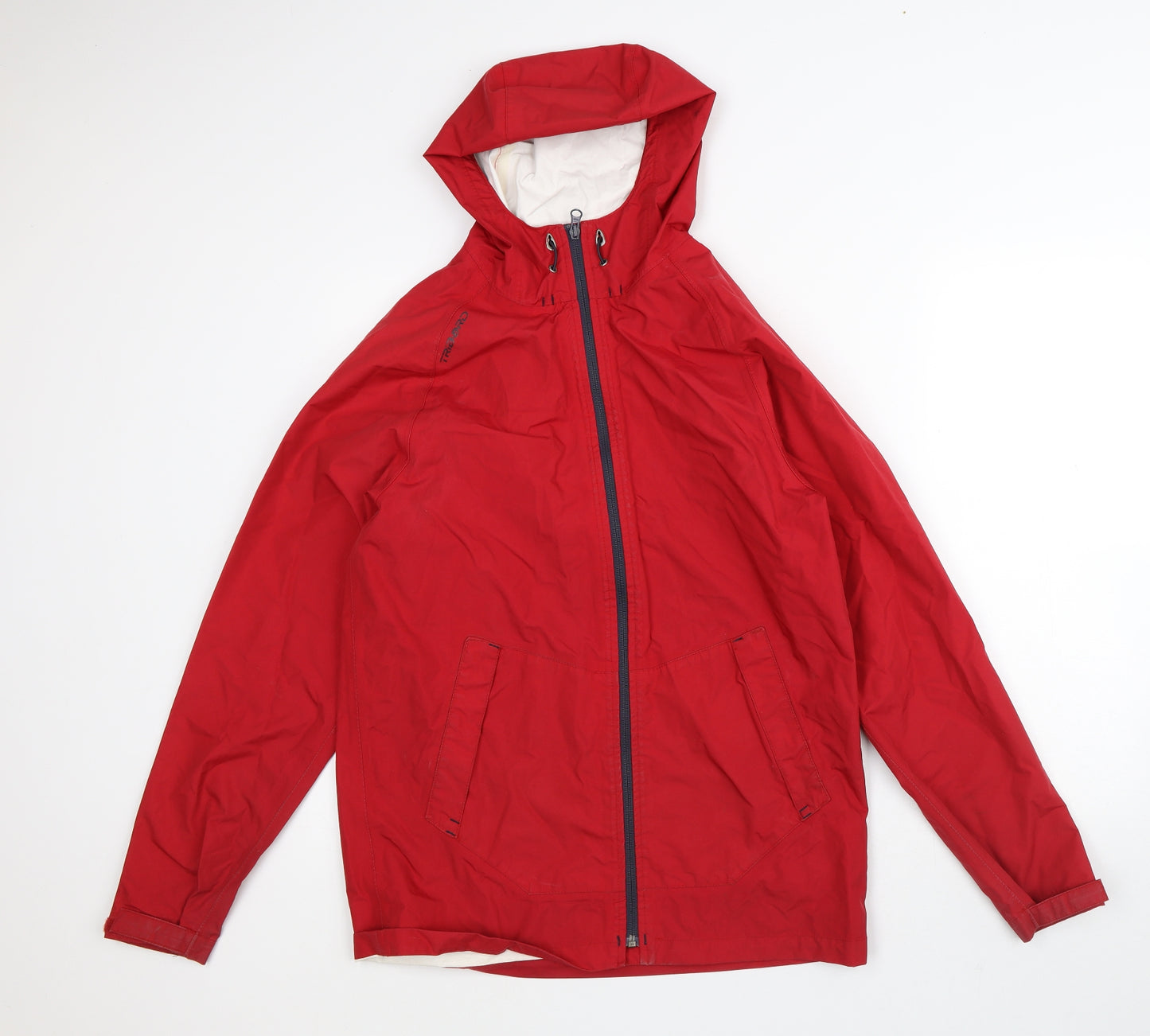 Tribord Womens Red   Rain Coat Coat Size XS
