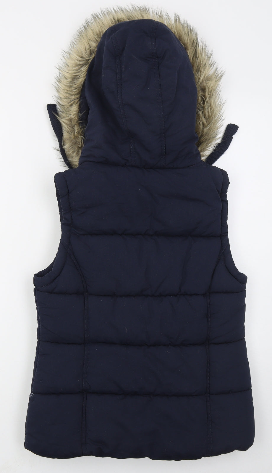 George Womens Blue   Gilet Coat Size 10  Zip