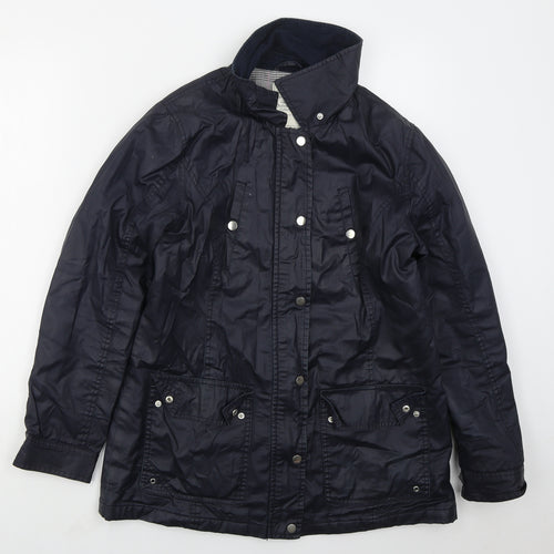 George Womens Blue   Jacket Coat Size 12  Zip